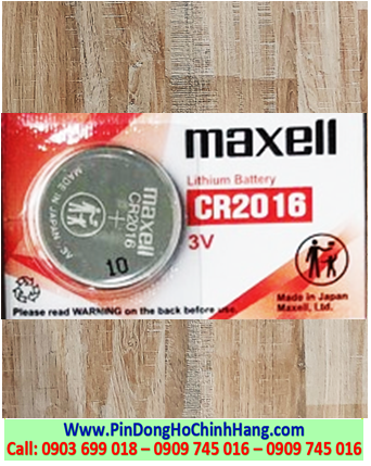 Pin CR2016 _Pin Maxell CR2016 